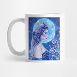 Goddess of the ocean by Renee Lavoie Mug